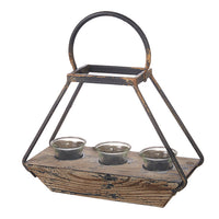 Rustic Votive Candle Holder